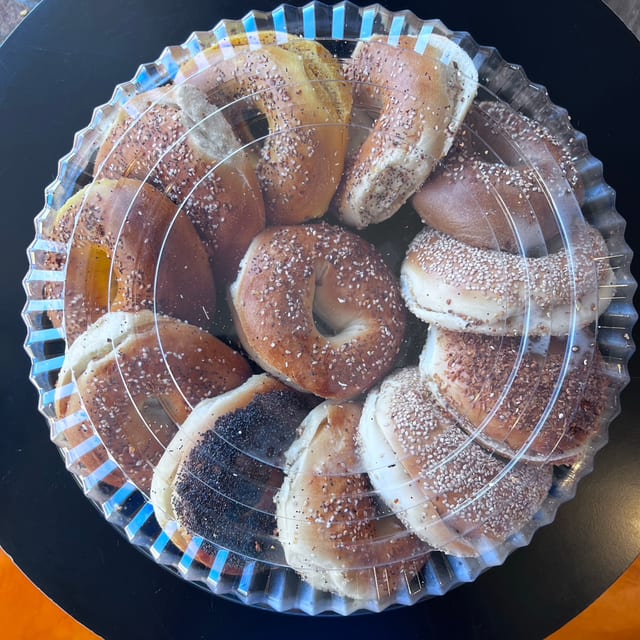 Bagel Tray - One Dozen.