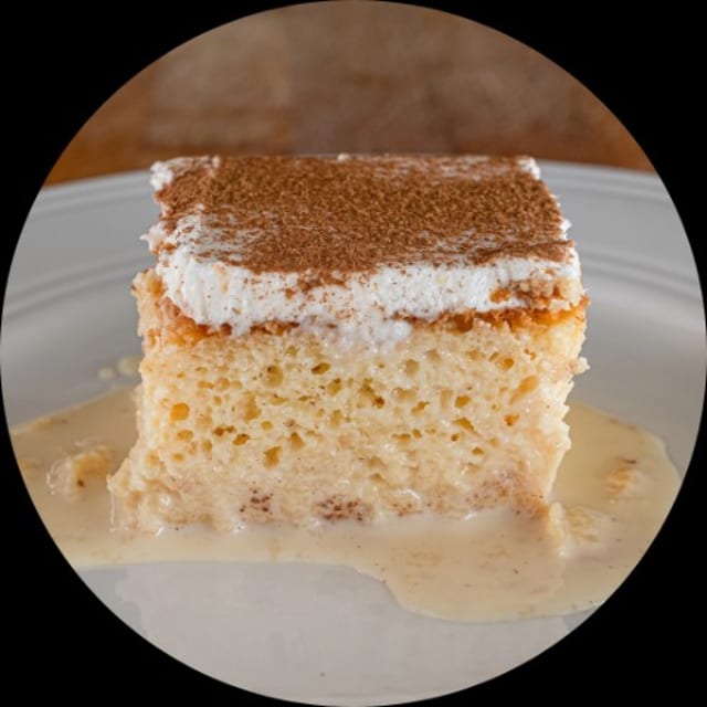 Tres Leches Cake.