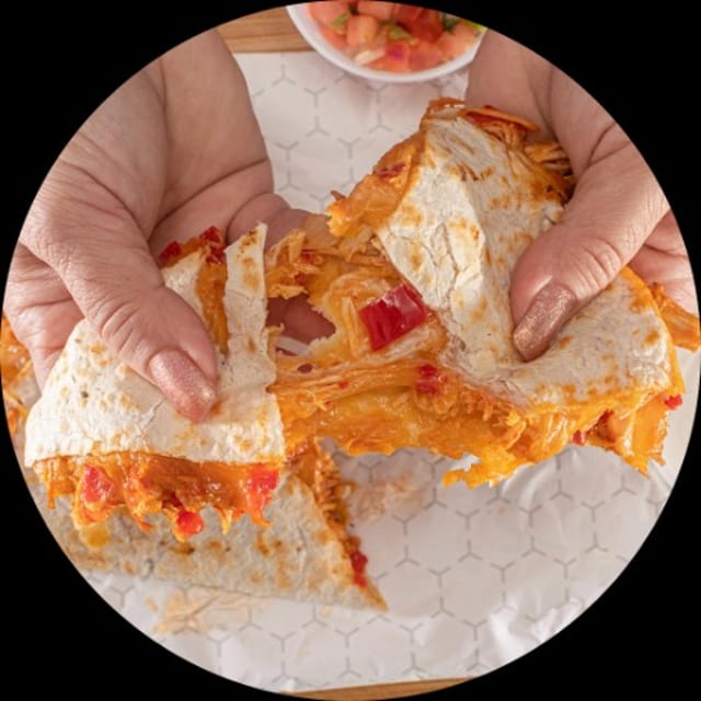 Chicken Quesadilla.