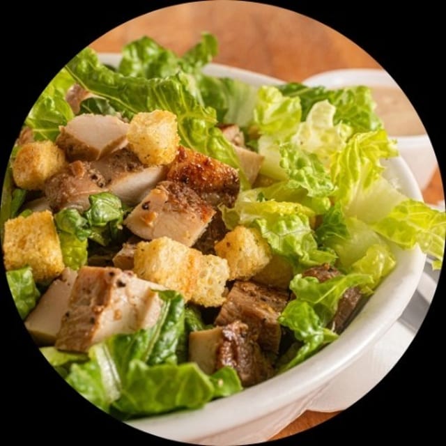 Chicken Caesar Salad.