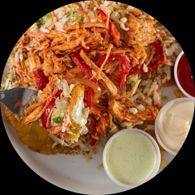 Chicken Patacon.