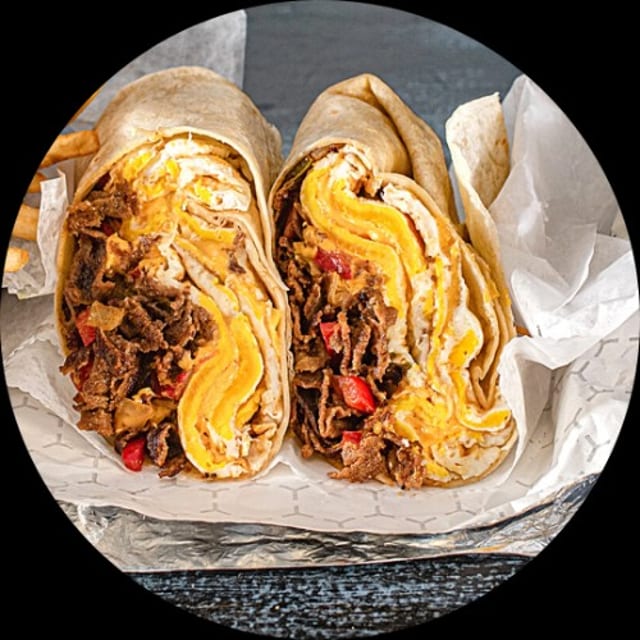 Philly Steak & Egg Wrap.