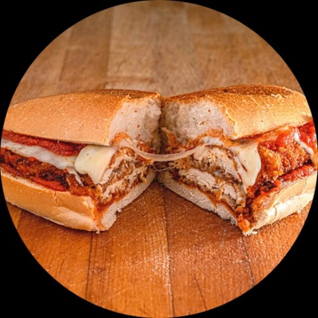 Chicken Parmesan Sub.